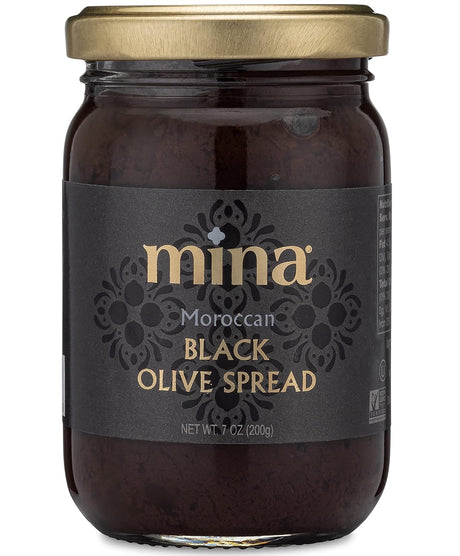 Mina - Spread Black Olive (Pack of 6-7oz) - Cozy Farm 