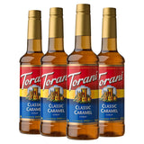 Torani Caramel Coffee Flavoring Syrup, Case of 4 (12.7 fl oz Bottles)
