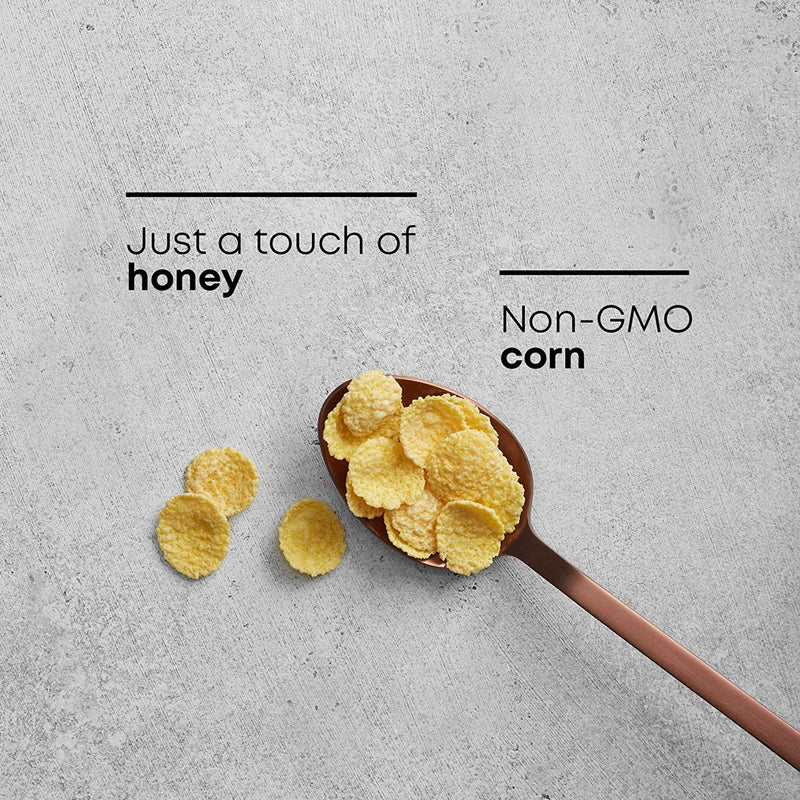 Nature's Path Organic Honey'd Corn Flakes, 6 x 26.4 Oz. - Sweetened with Honey - Cozy Farm 
