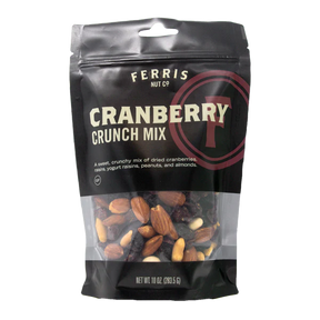 Ferris Nut Co. - Cranberry Crunch, 10 oz (Pack of 12) - Dried Fruit Snack