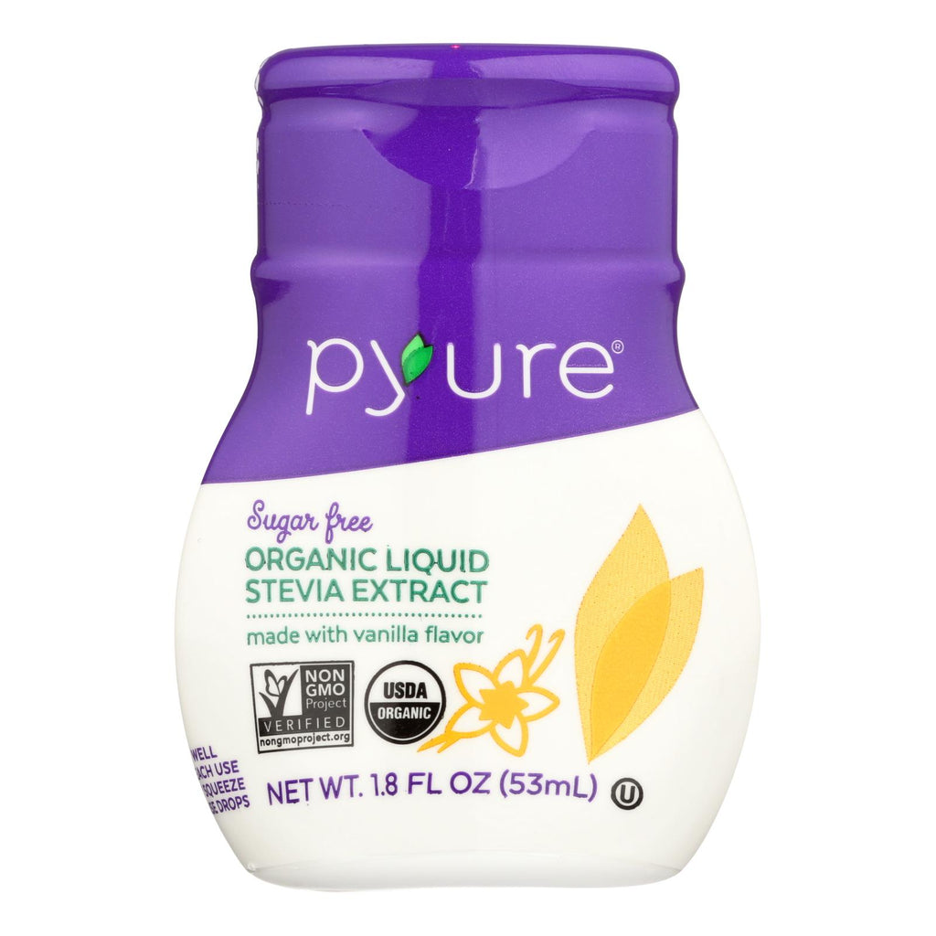 Pyure Sugar-Free Organic Vanilla Liquid Stevia Extract (Pack of 6) 1.8 Oz - Cozy Farm 
