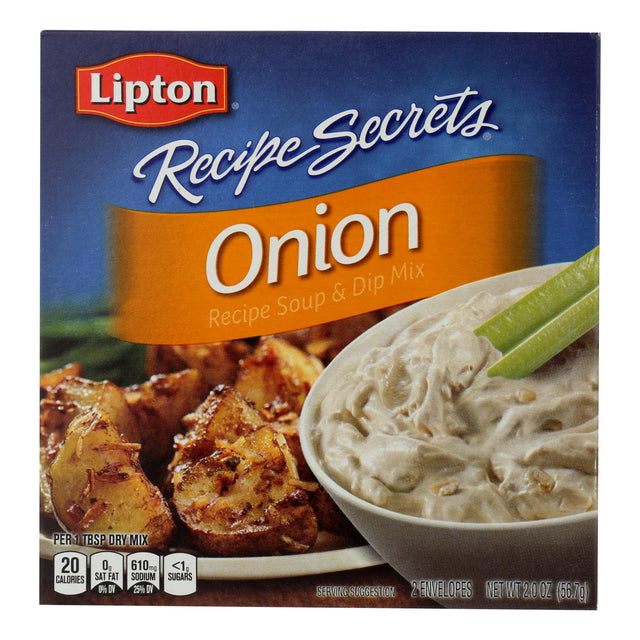 Lipton Onion Soup Mix, Perfect for Dipping, 2 Oz. (Pack of 24) - Cozy Farm 