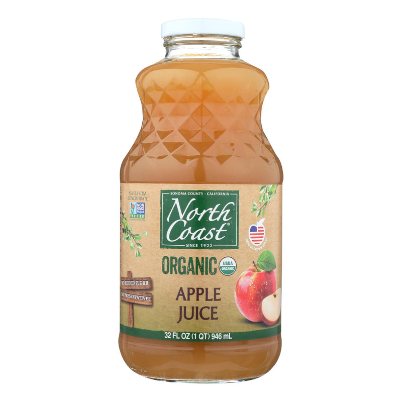North Coast Apple Juice 32oz Can, Case of 6 - Cozy Farm 