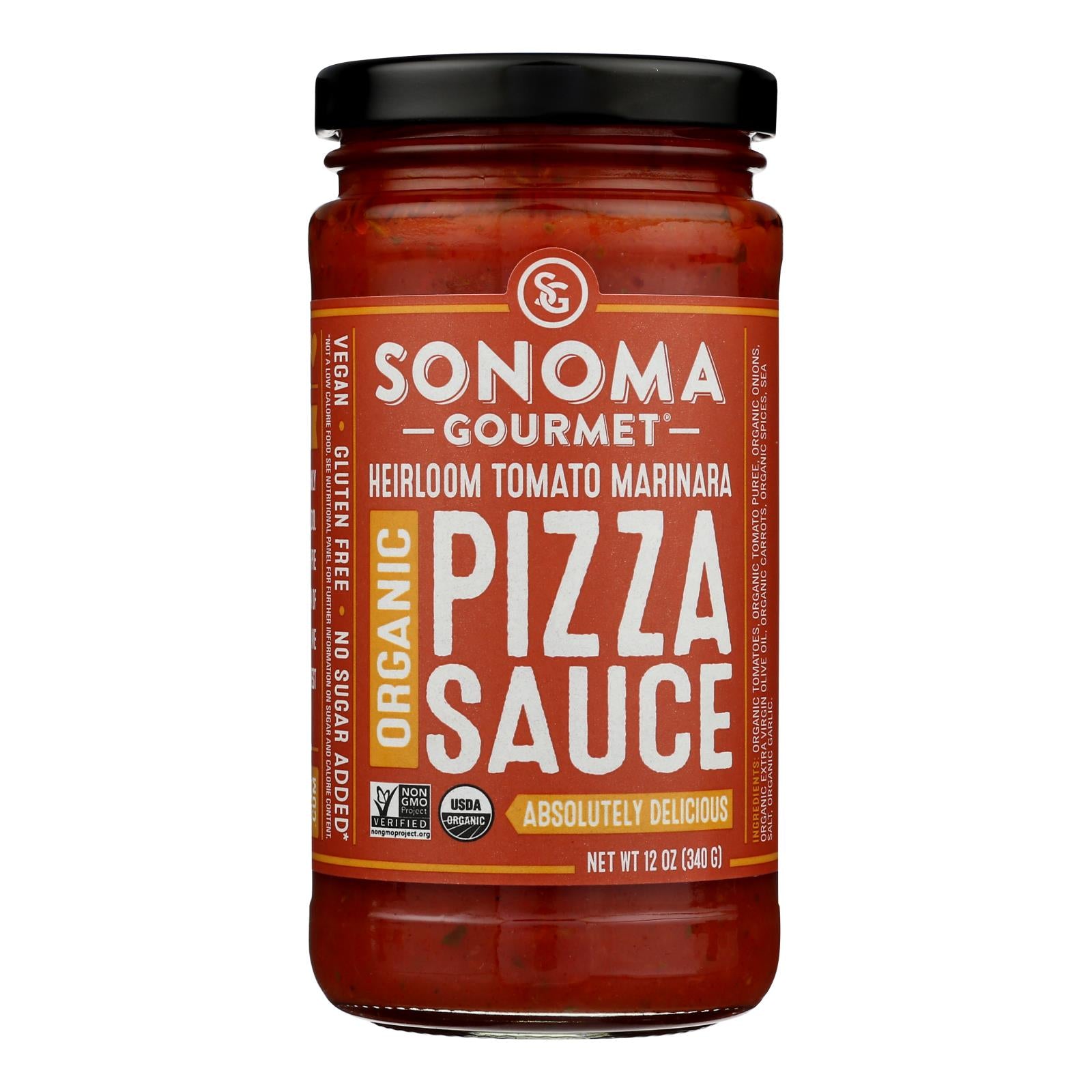 Organicville Pizza Sauce - Case of 6/15.5 oz