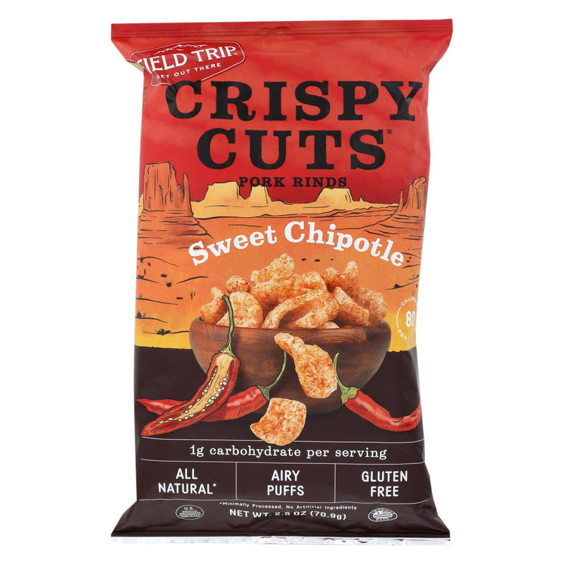 Field Trip Crispy Cut Chips (Pack of 10) - Sweet Chipotle Flavour - 2.5 Oz - Cozy Farm 