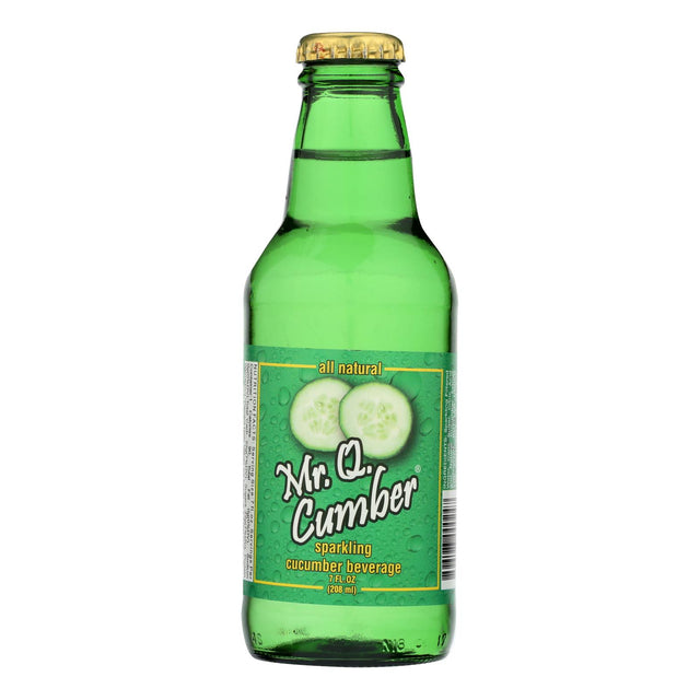 Mr. Q.cumber Sparkling Beverage - 7 Oz, 24-Pack - Cozy Farm 