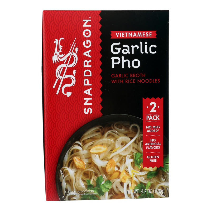 Snapdragon Foods Premium Pho Rice Noodle With Seasoning (Pack of 6) - 3.25 Oz - Cozy Farm 