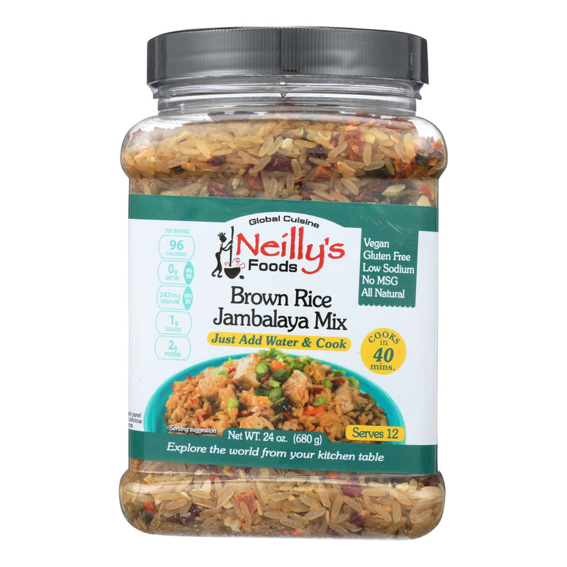 Neilly's Foods Brown Rice Jambalaya Mix (Pack of 6) - 24 Oz - Cozy Farm 