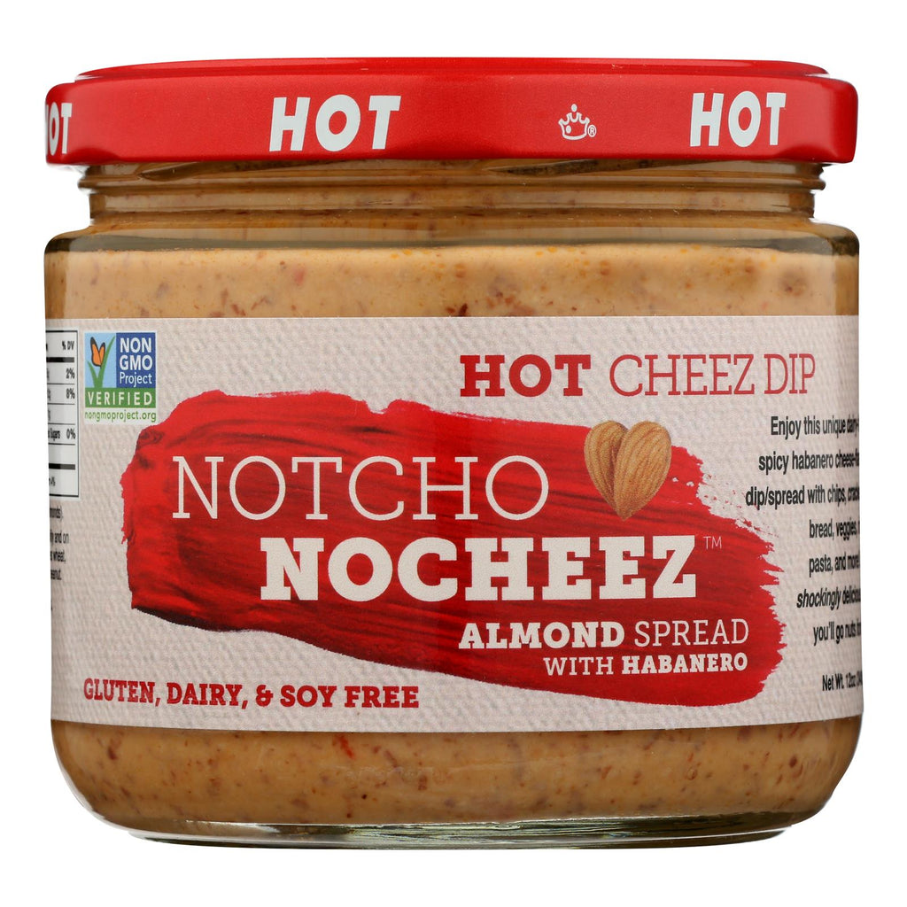 Notcho Nocheeze Cheez Dip Nocheez Hot (Pack of 6-12 Oz) - Cozy Farm 