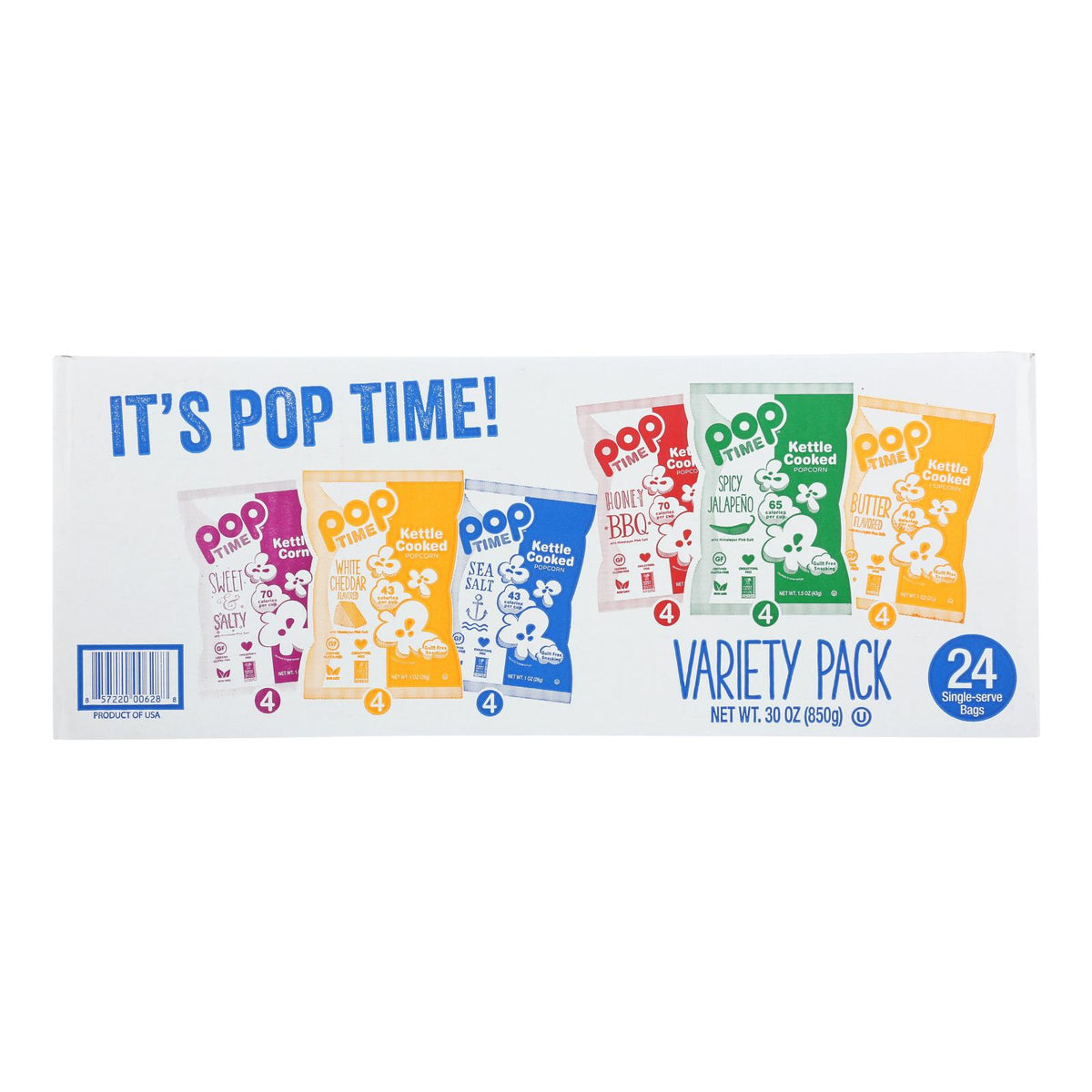 Pop Time: Gourmet Popcorn, Kettle Corn & More