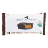 Brooklyn Born Chocolate - Pb Cups Dark Chocolate - Case Of 12 - 1.4 Oz - Cozy Farm 