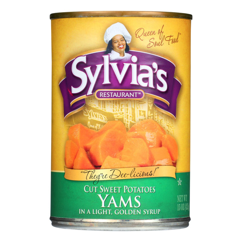 Sylvia's Cut Sweet Potato Yam (Pack of 12) - 15 Oz - Cozy Farm 