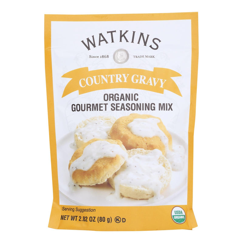 Pcks  Watkins - Season Mix Country Gravy (Pack of 6) 2.82oz Pouches - Cozy Farm 