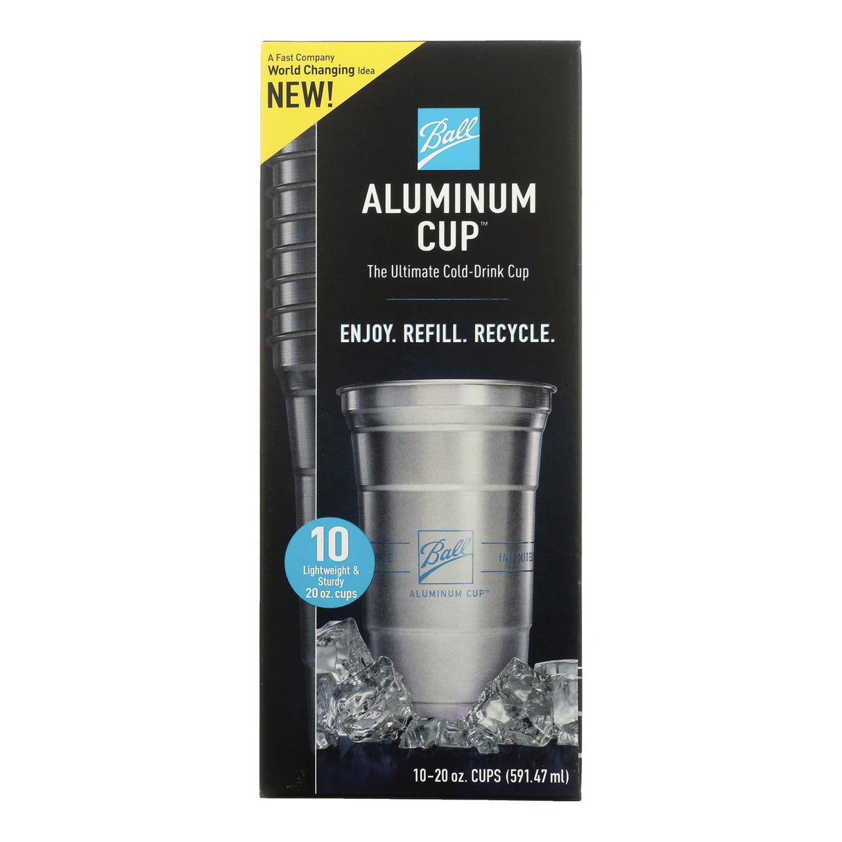 Ball Ultimate Cold 20oz Aluminum Cups (Pack of 20) - Cozy Farm 