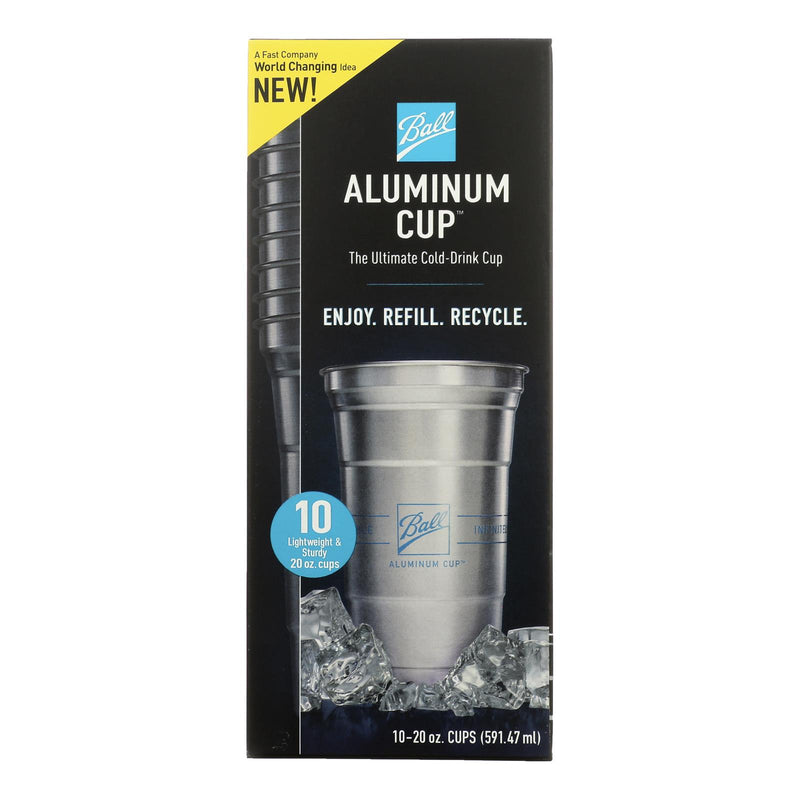 Ball Canning Aluminum Cup Ultimate Cold 20 Oz (Pack of 20) 10 Count - Cozy Farm 
