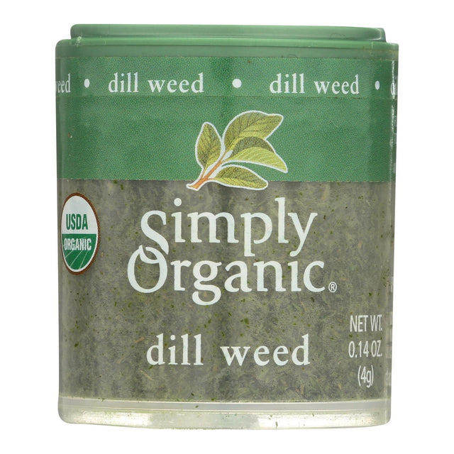 Simply Organic Dill Weed, Organic, .14 Oz, Pack of 6 - Cozy Farm 