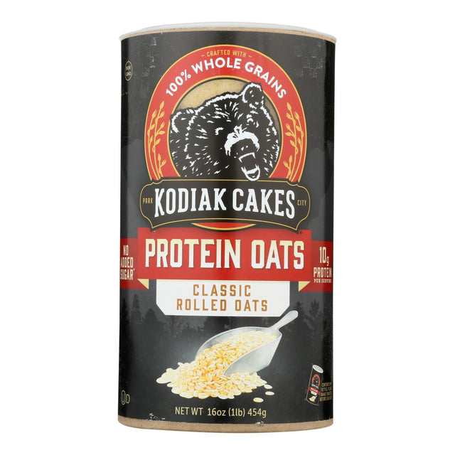 Kodiak Cakes - Protein Oat, Classic Rolled Oats (Pack of 12 - 16 oz.) - Cozy Farm 