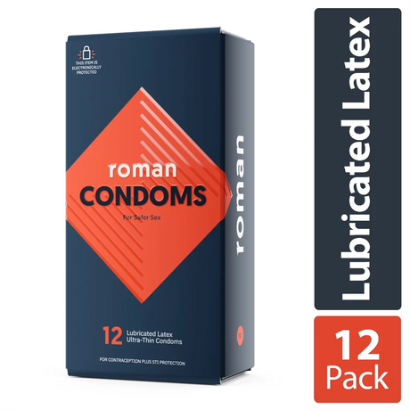 Roman Condoms 12-Pack - Your Essential for Safe Intimacy - Cozy Farm 
