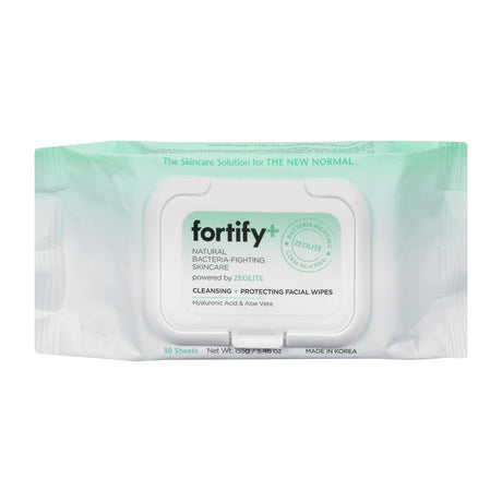 Fortify+ Face Wipes: Protect Your Skin with Gentle Care - 30 Ct - Cozy Farm 