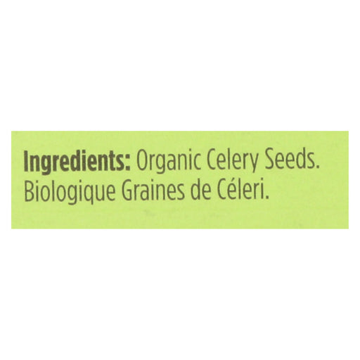 Spicely Organics Organic Celery Seeds, 0.35 Oz., Case of 6 - Cozy Farm 