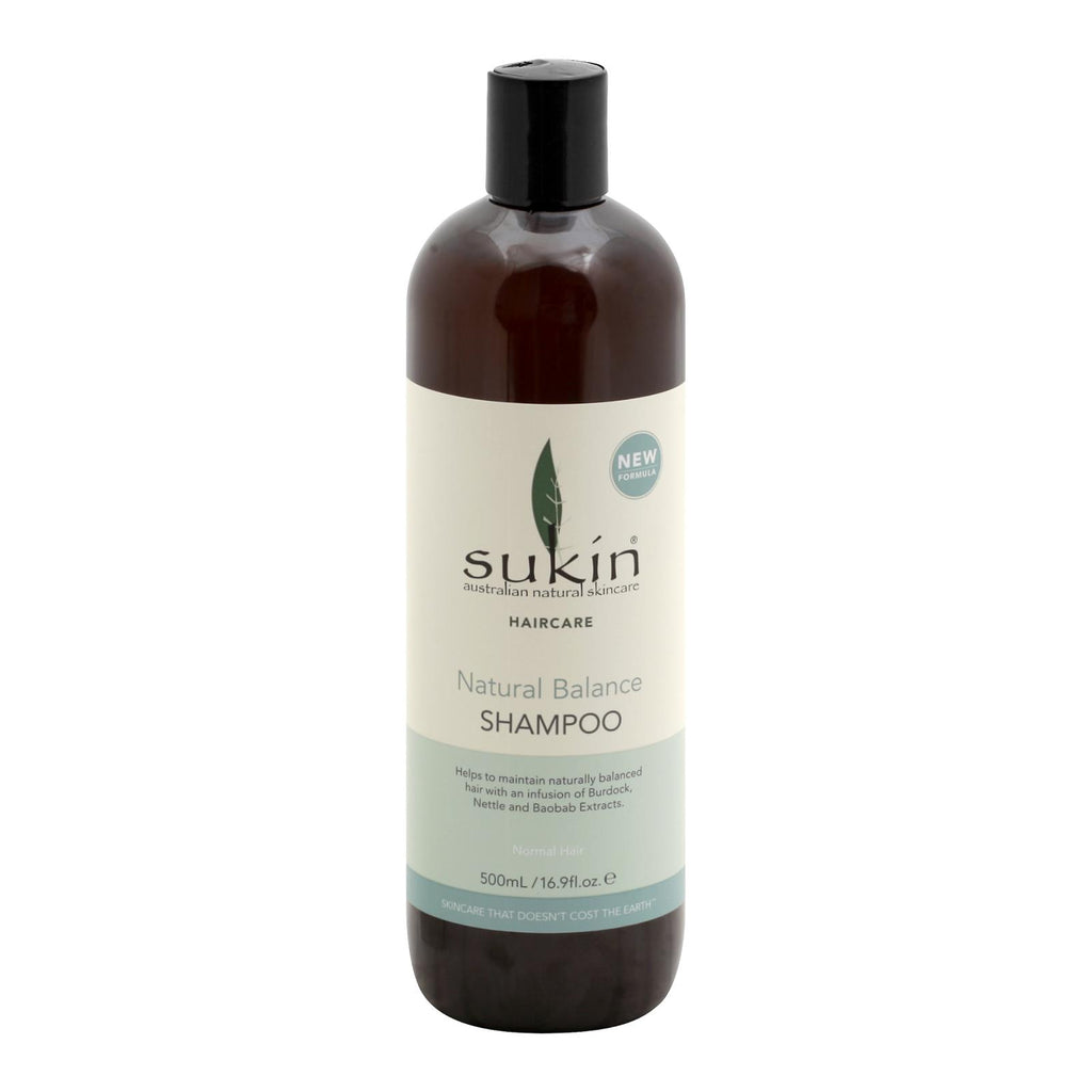 Sukin Natural Balance Shampoo - Hydrating, Nourishing for Dry Hair - 16.9 Fl Oz - Cozy Farm 