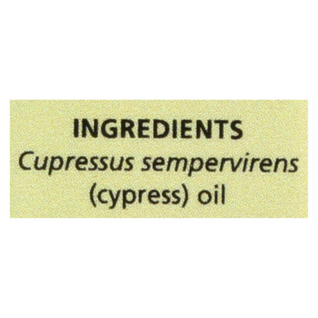 Aura Cacia - Essential Solutions Oil Cypress - 0.5 Fl Oz - Pack of 2