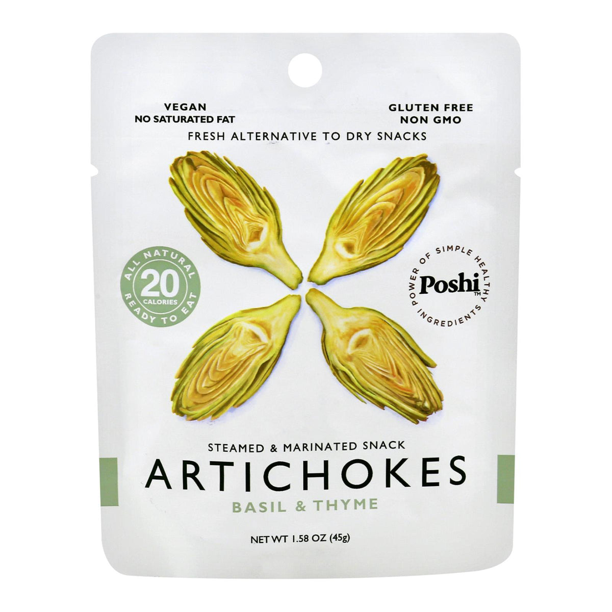 Poshi: Wholesome Artichokes, Seasonings, and Veggie Snacks