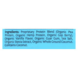 Sunwarrior Warrior Vanilla Blend Pea, Hemp Seed & Goji Berry Blended Protein  - 1 Each - 375 Grm - Cozy Farm 