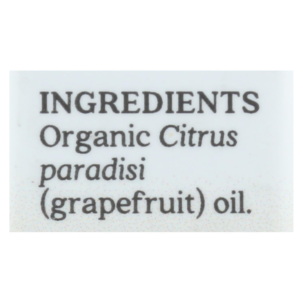 Aura Cacia Organic Grapefruit Essential Oil .25 Oz - Cozy Farm 