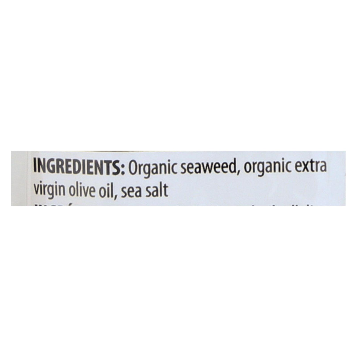 Seasnax Organic Classic Single 0.36 Oz., 5 Full Sheets (Case of 12) - Cozy Farm 