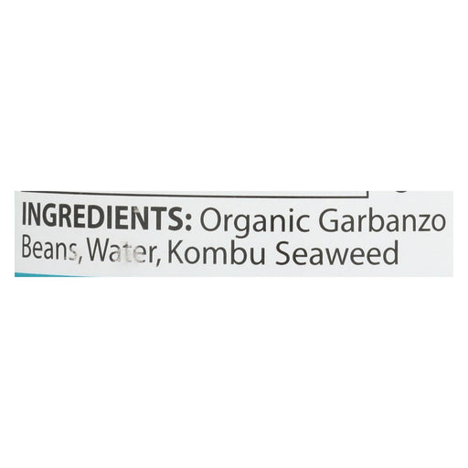 Eden Foods Organic Garbanzo Beans, Case of 12 - 15 oz. - Cozy Farm 