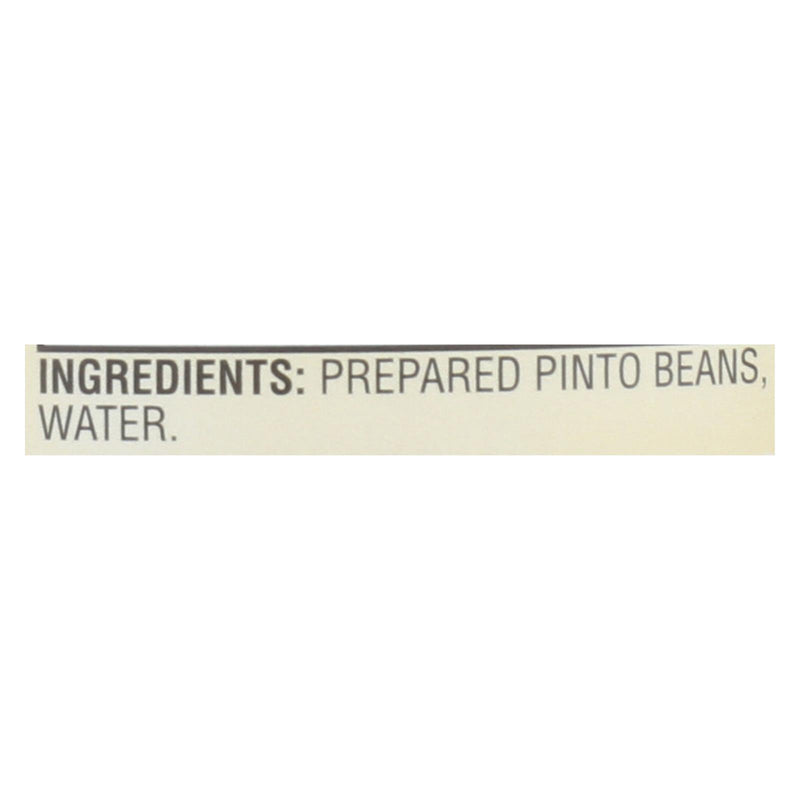 Kuner Pinto Beans - No Salt Added - Low Sodium - Case of 12 - 15 Oz. Cans - Cozy Farm 