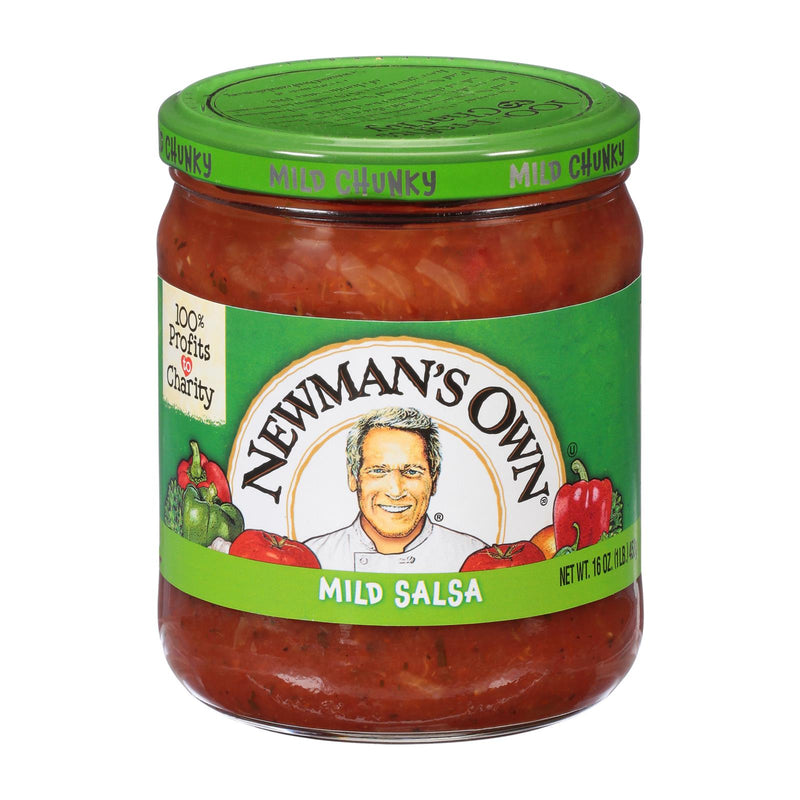 Newman's Own Mild Chunky Salsa - Case of 8 (16 Oz Each) - Cozy Farm 