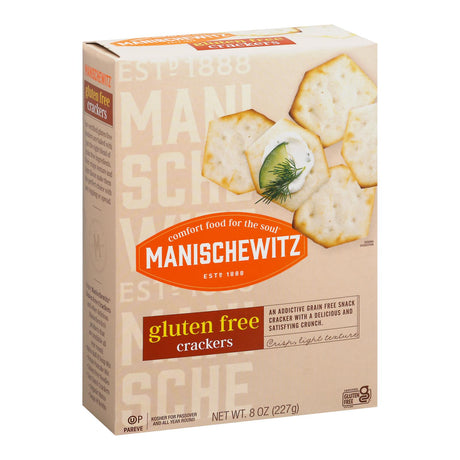 Manischewitz Gluten-Free Crackers, 8 Oz (Pack of 12) - Cozy Farm 