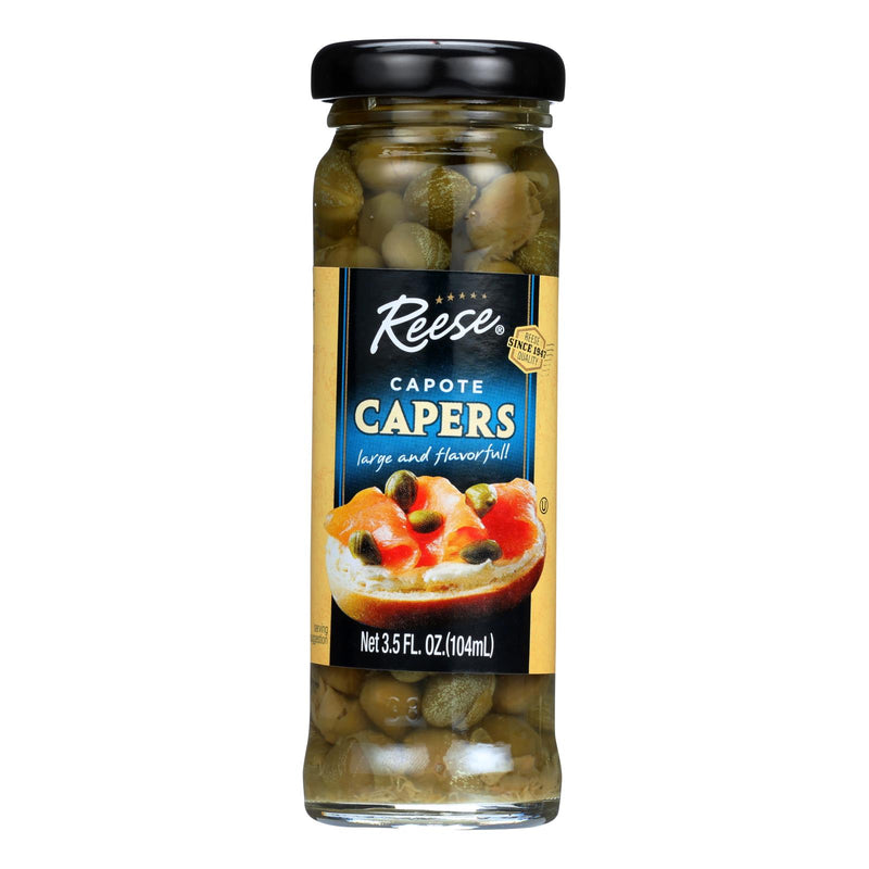 Reese Capote Capers - Case of 12 - 3.5 Oz (Pack Size) - Cozy Farm 