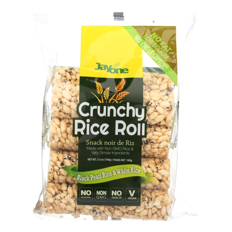 Jayone Black Pearl Crunch Rice Roll - Pack Of 12 - 3.5 Oz - Cozy Farm 