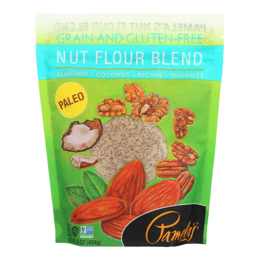 Pamela's Products - Nut Flour Blend - Almonds - Case Of 6 - 16 Oz. - Cozy Farm 