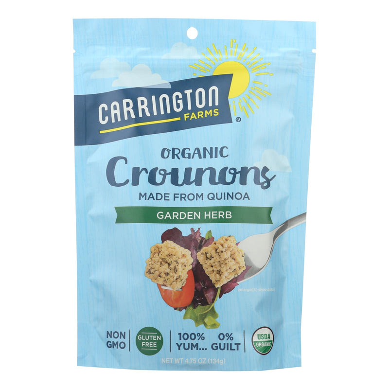 Carrington Farms Organic Croutons - Case of 6 - 4.75 Oz - Cozy Farm 