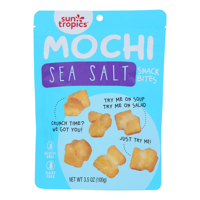 Sun Tropics® Sea Salt Mochi Rice Bites - Case of 12 - 3.5 Oz Each - Cozy Farm 