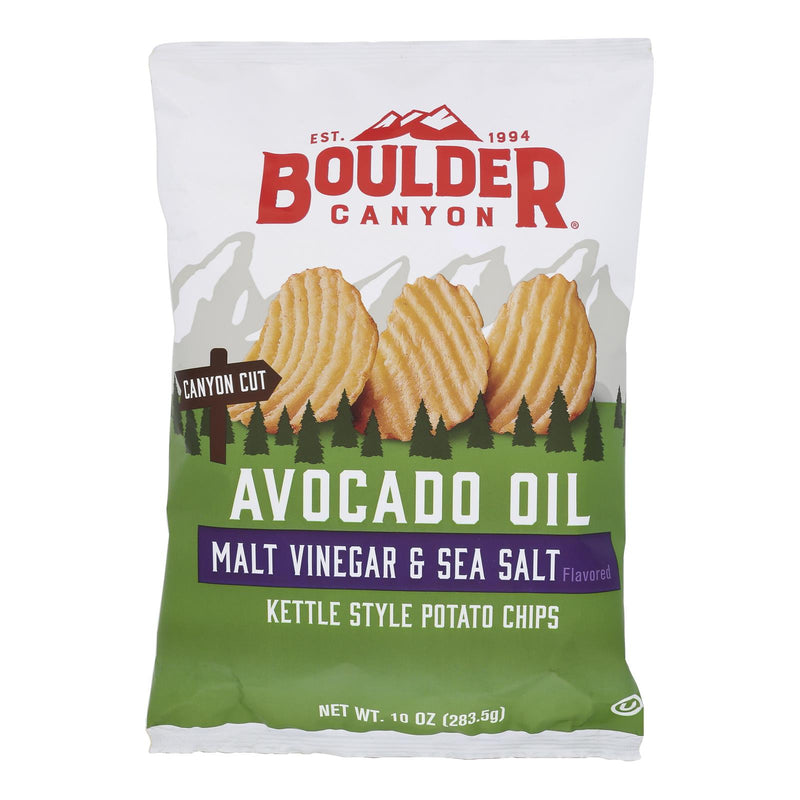 Boulder Canyon Natural Foods Chips, Kettle Cooked Avocado Multigrain, 10 oz, Case of 12 - Cozy Farm 