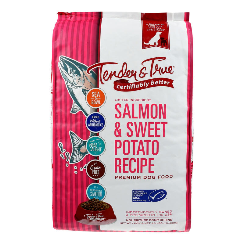 Tender & True Salmon & Sweet Potato Formula Dog Food, 23.00 Lb - Cozy Farm 