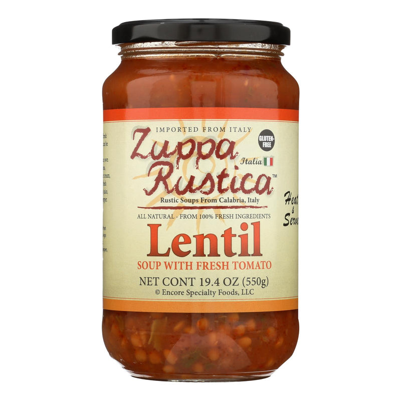 Zuppa Rustica - Soup Italian Lenitl - Cs Of 6-19.4 Oz - Cozy Farm 