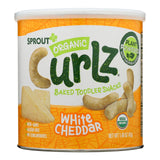 Sprout Organic Curlz White Cheddar Baked Toddler Snacks  - Case Of 6 - 1.48 Oz - Cozy Farm 
