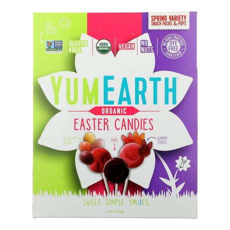 Yumearth Candy Variety Easter Case, 9.40 Oz (Pack of 6) - Cozy Farm 