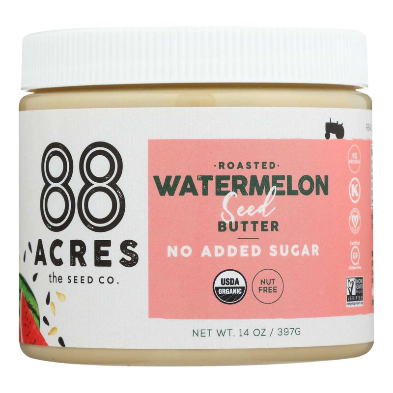 88 Acres - Butter Seed Watermelon Sugar Free - Case Of 6 - 14 Oz - Cozy Farm 
