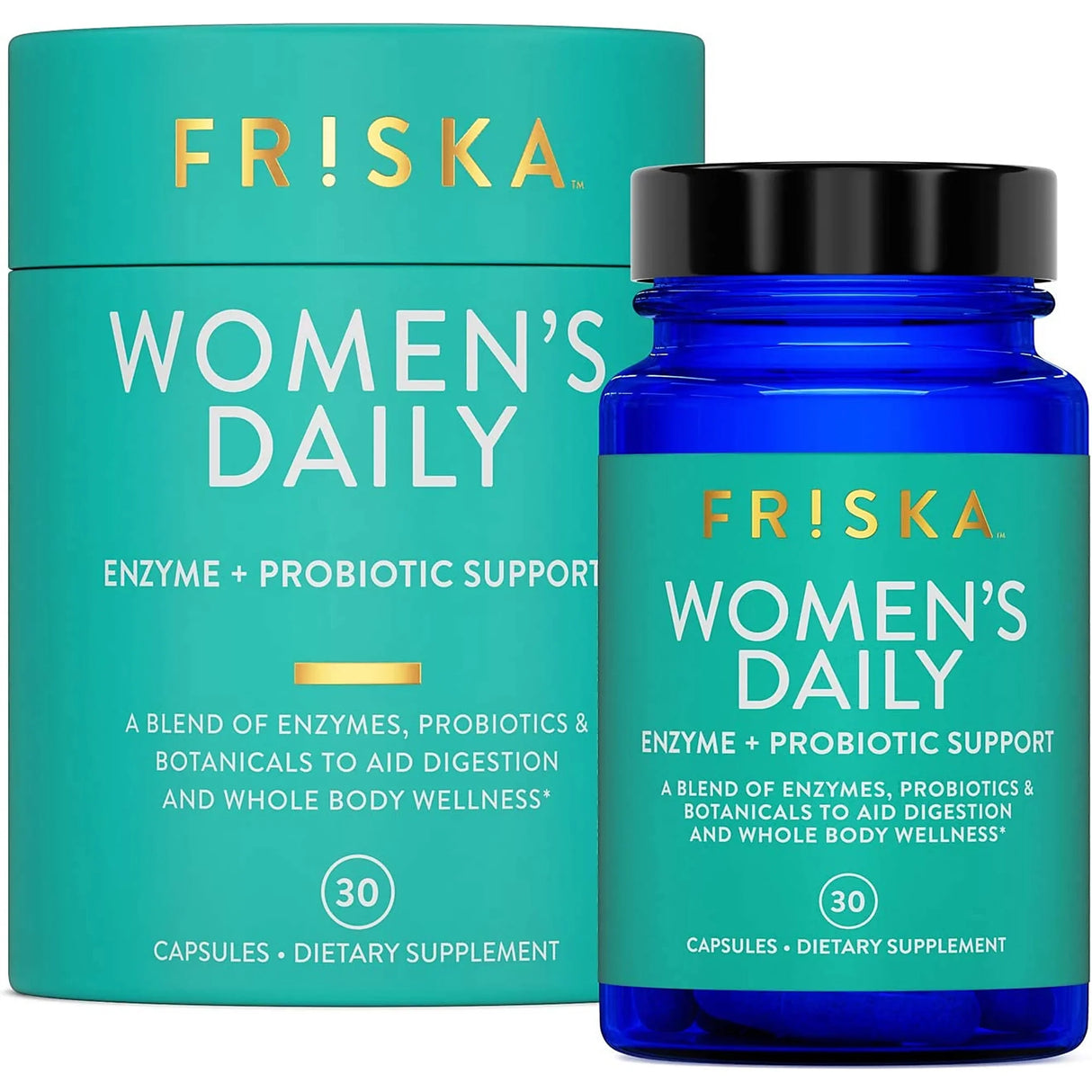 Friska Women's Daily Supplement, 30 Capsules (Pack of 1) - Multivitamin Support