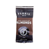 Ferris Nut Co. - Dark Chocolate Almonds, 1.75 oz (24 Pack) - Gourmet Snack Treat