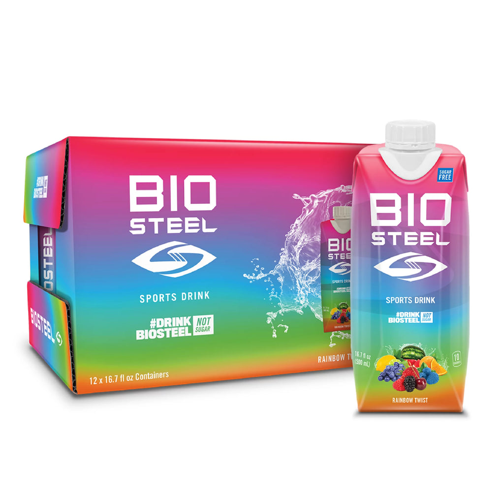 Biosteel - Sports Drink Rainbow Twist - Case Of 12-16.7 Fz - Cozy Farm 