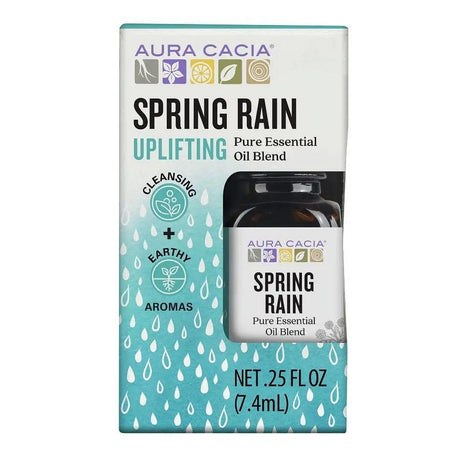 Aura Cacia - Spring Rain Blend Oil, 0.25 fl oz - Aromatherapy Essential Oil
