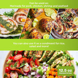 Gaucho Ranch Caribbean Chimichurri Sauce, 12.5 fl oz, Pack of 6